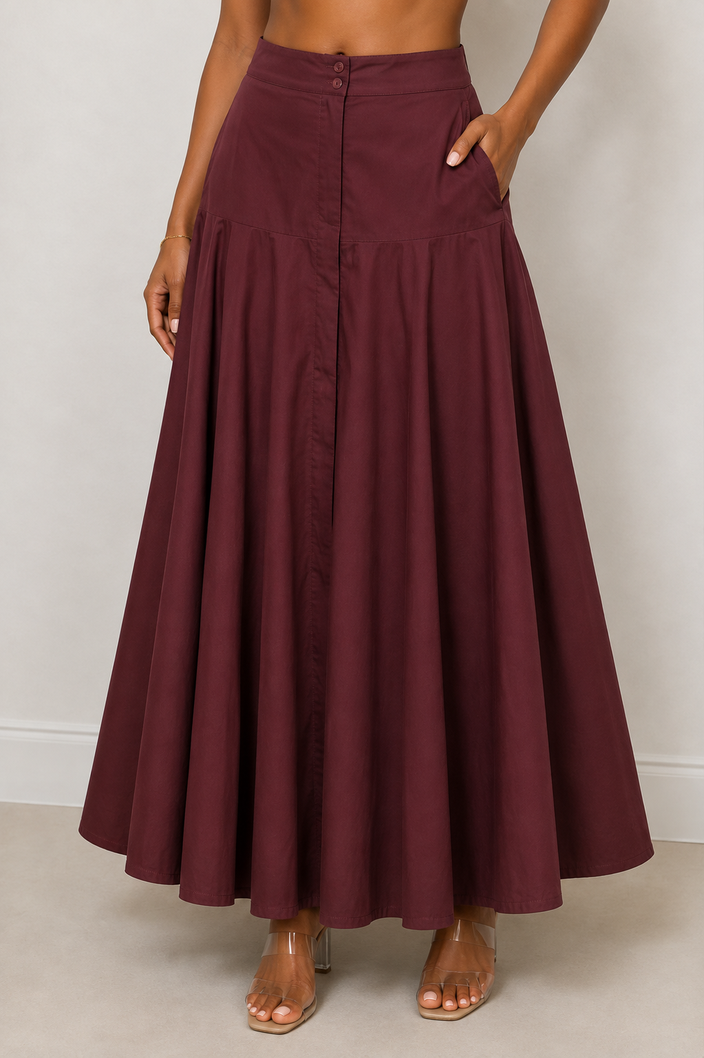 Aurelia Flow Maxi Skirt