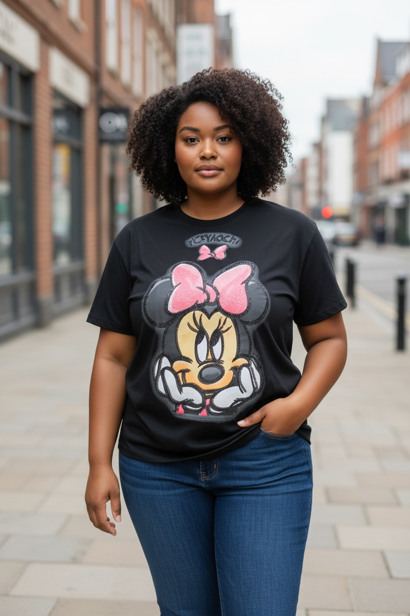 Minnie Mouse Graphic Short-Sleeve T-Shirt