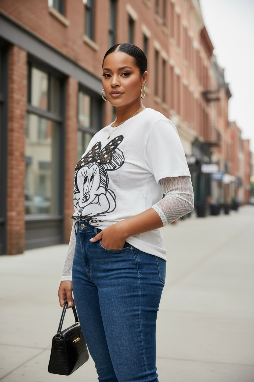 Women’s Vintage Character Graphic Tee