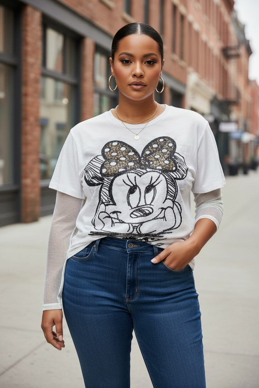 Women’s Vintage Character Graphic Tee
