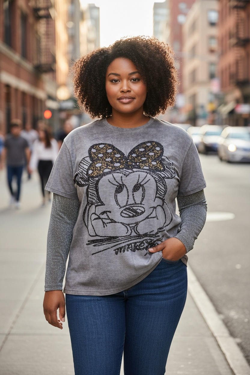 Women’s Vintage Character Graphic Tee