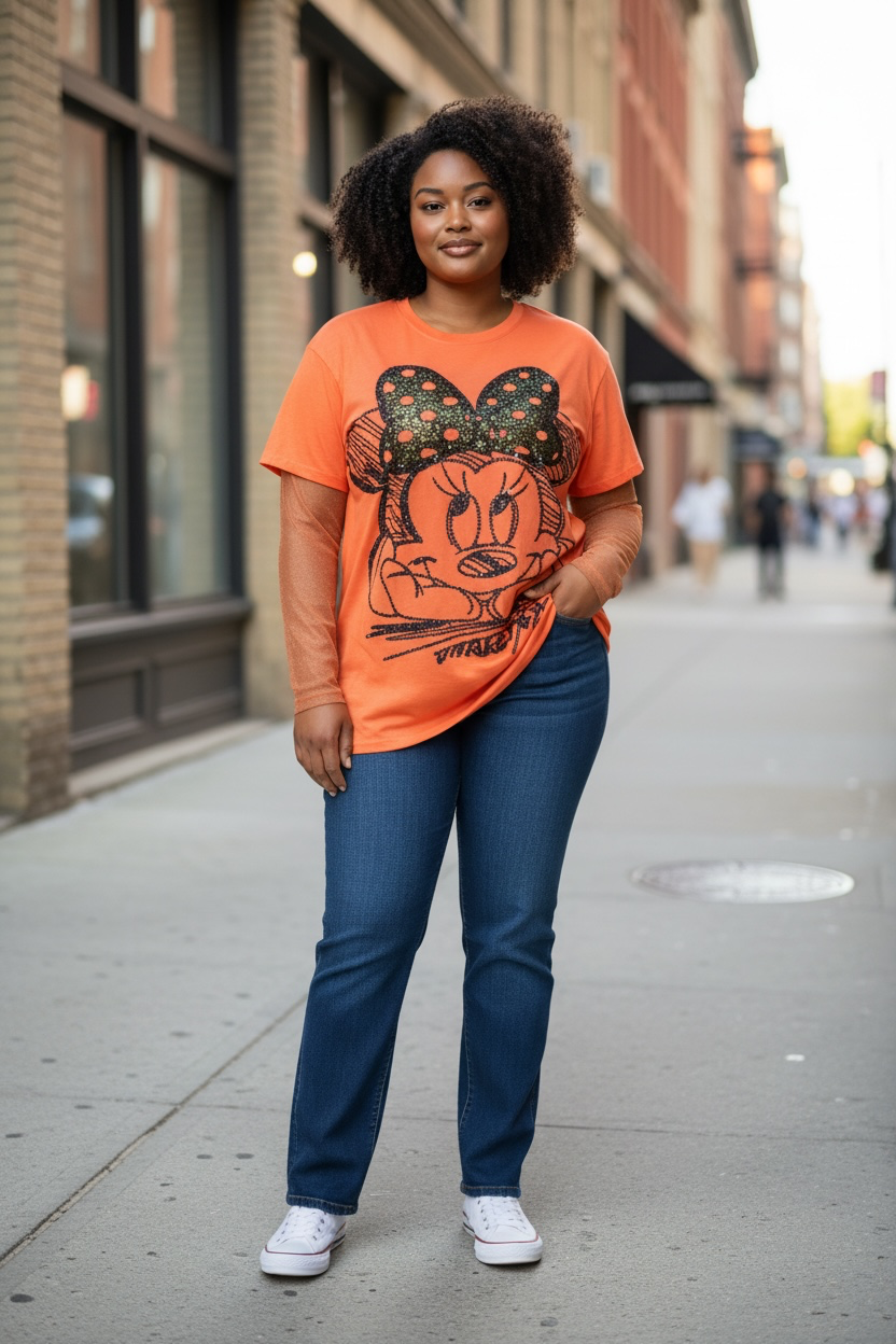 Women’s Vintage Character Graphic Tee