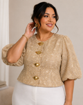 Amara Luxe Textured Top